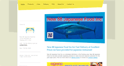 Desktop Screenshot of new88japanesefoodinc.com